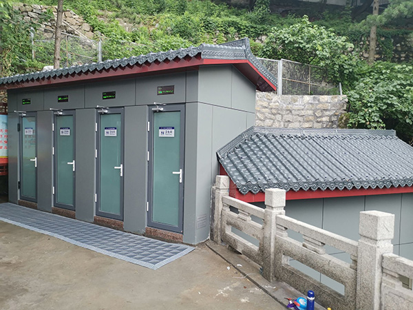 河南泰山仿古造型零排放循环冲水厕所